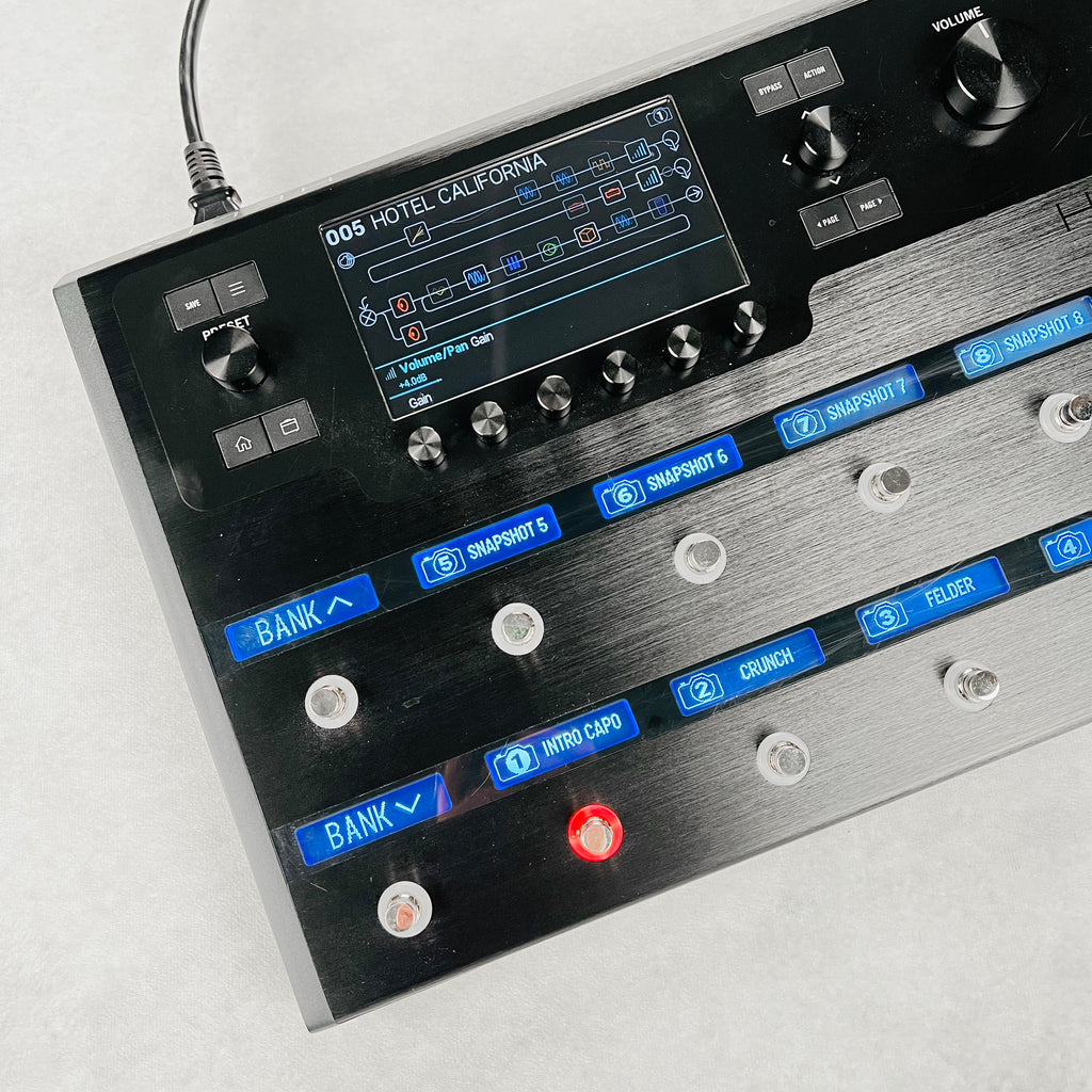 Line 6 Helix Guitar Multi-Effects Floor Processor 2023 - Black - 2