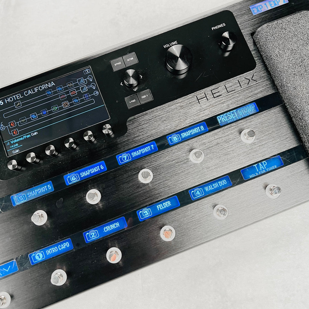 Line 6 Helix Guitar Multi-Effects Floor Processor 2023 - Black - 3