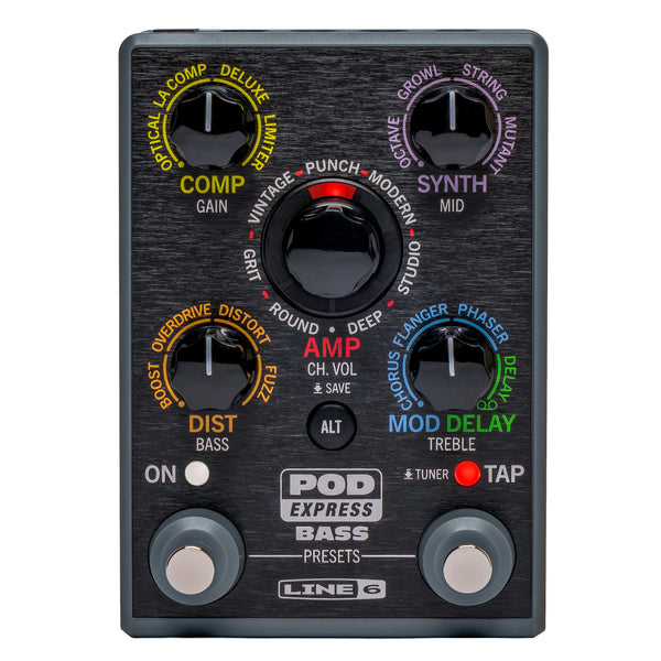 Line 6 POD Express Bass Effects Pedal Unit - 1