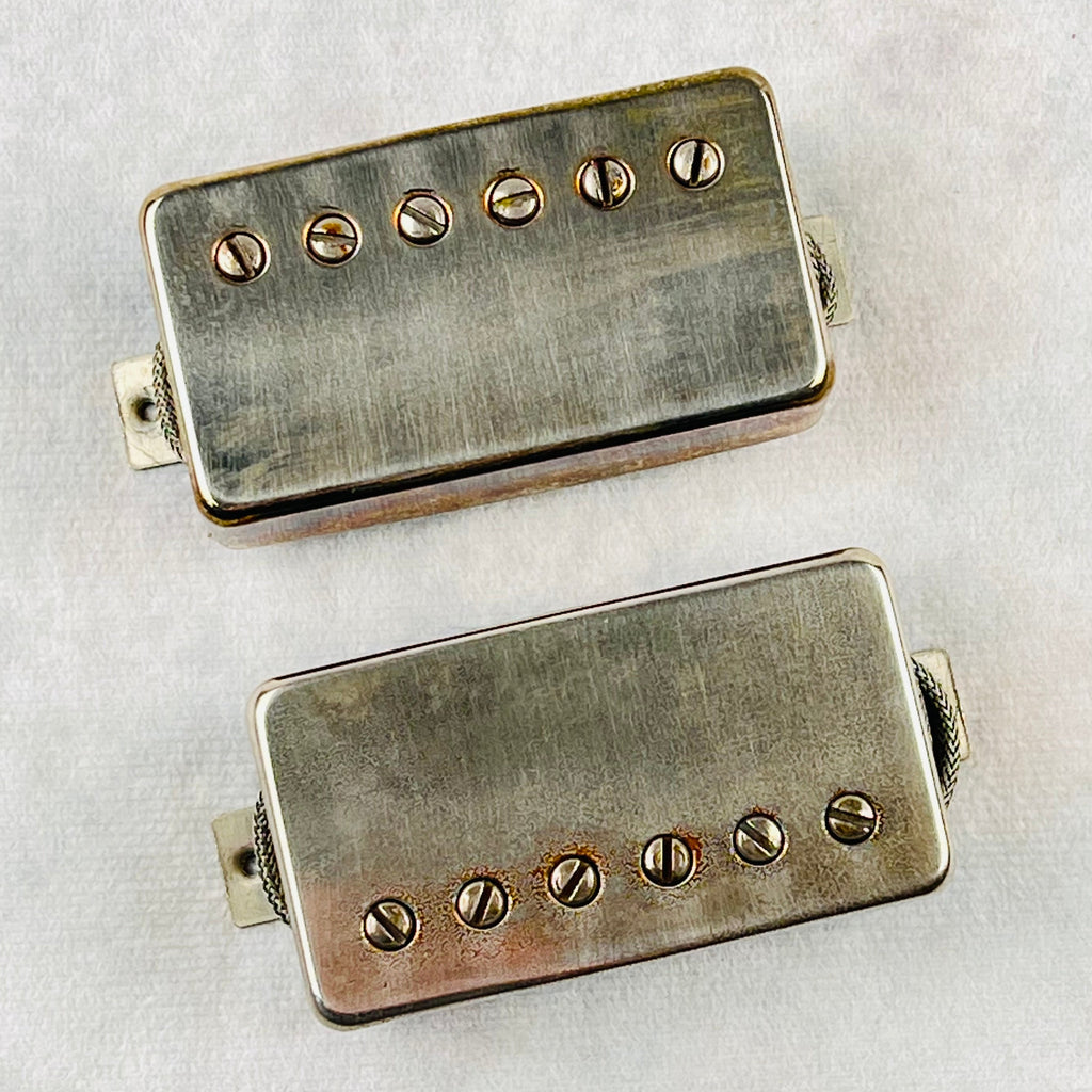 Lollar Imperial Humbucker Pickup Set 2005 - Aged Nickel - 1