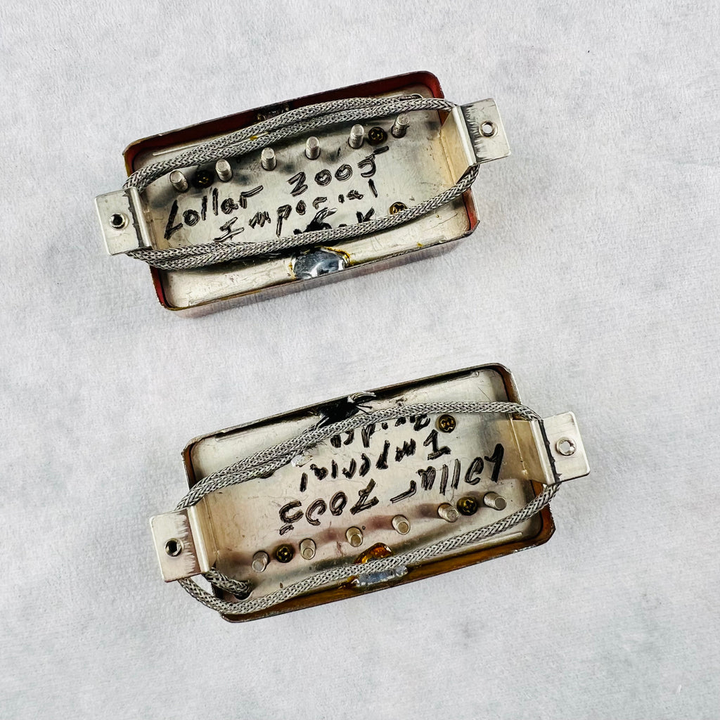Lollar Imperial Humbucker Pickup Set 2005 - Aged Nickel - 3