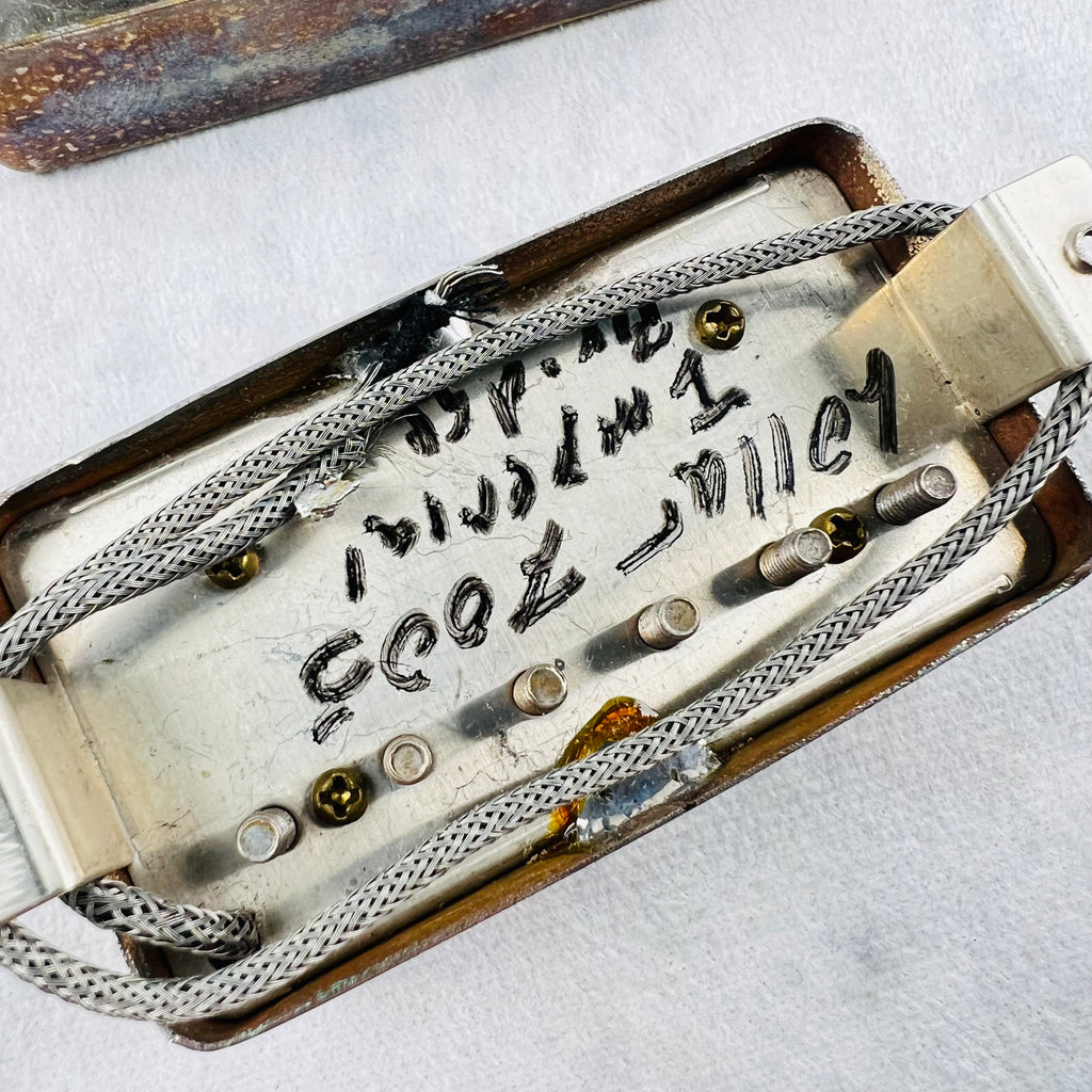 Lollar Imperial Humbucker Pickup Set 2005 - Aged Nickel - 4