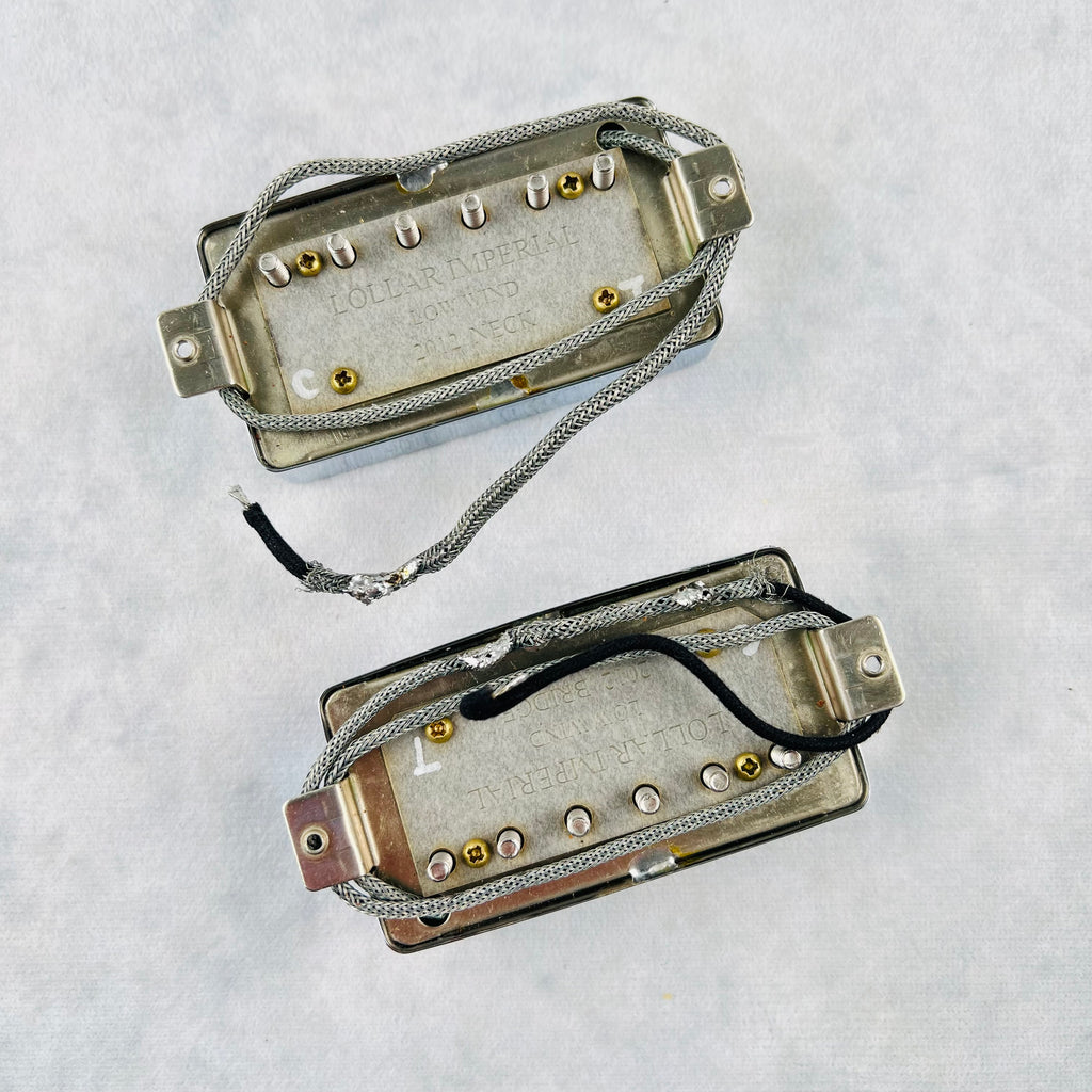 Lollar Imperial Low Wind Humbucker Pickup Set 2012 - Nickel - 2