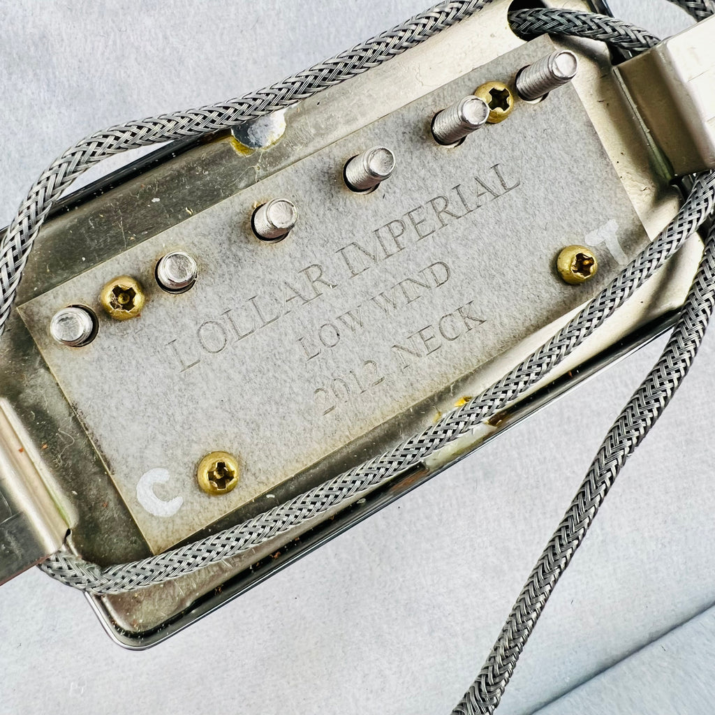 Lollar Imperial Low Wind Humbucker Pickup Set 2012 - Nickel - 4