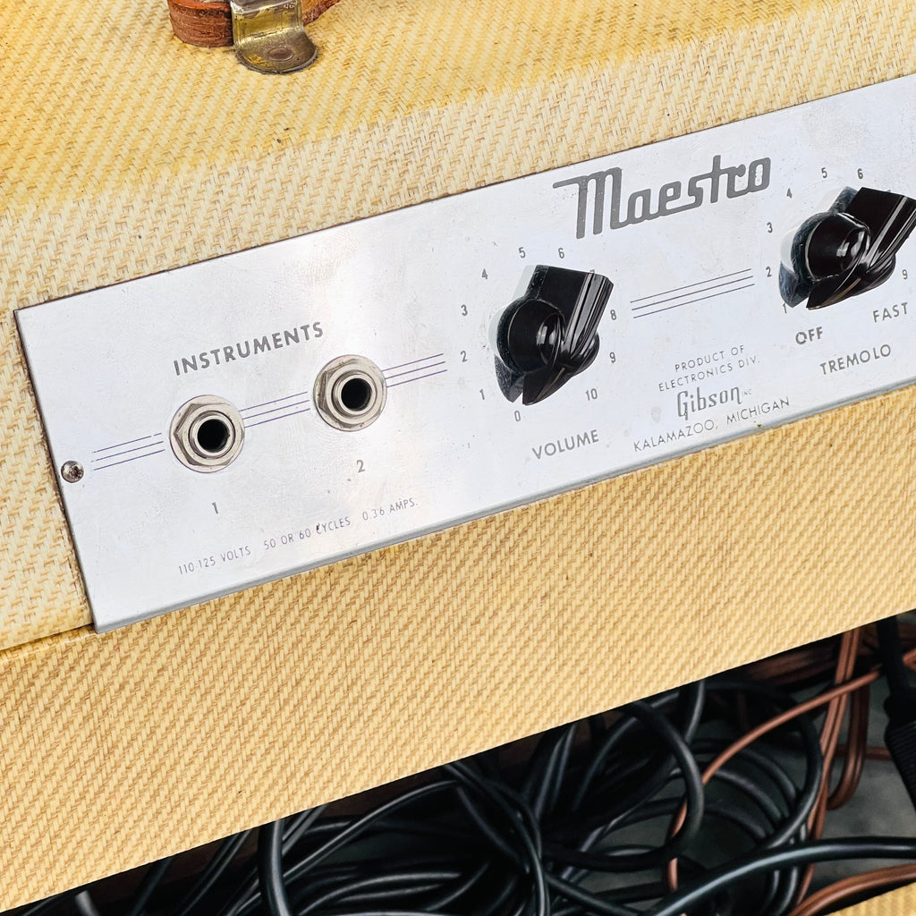 Maestro Reverb-Echo GA-1RT 1x8" Combo Vintage Guitar Amplifier 1960s - Tweed - 10