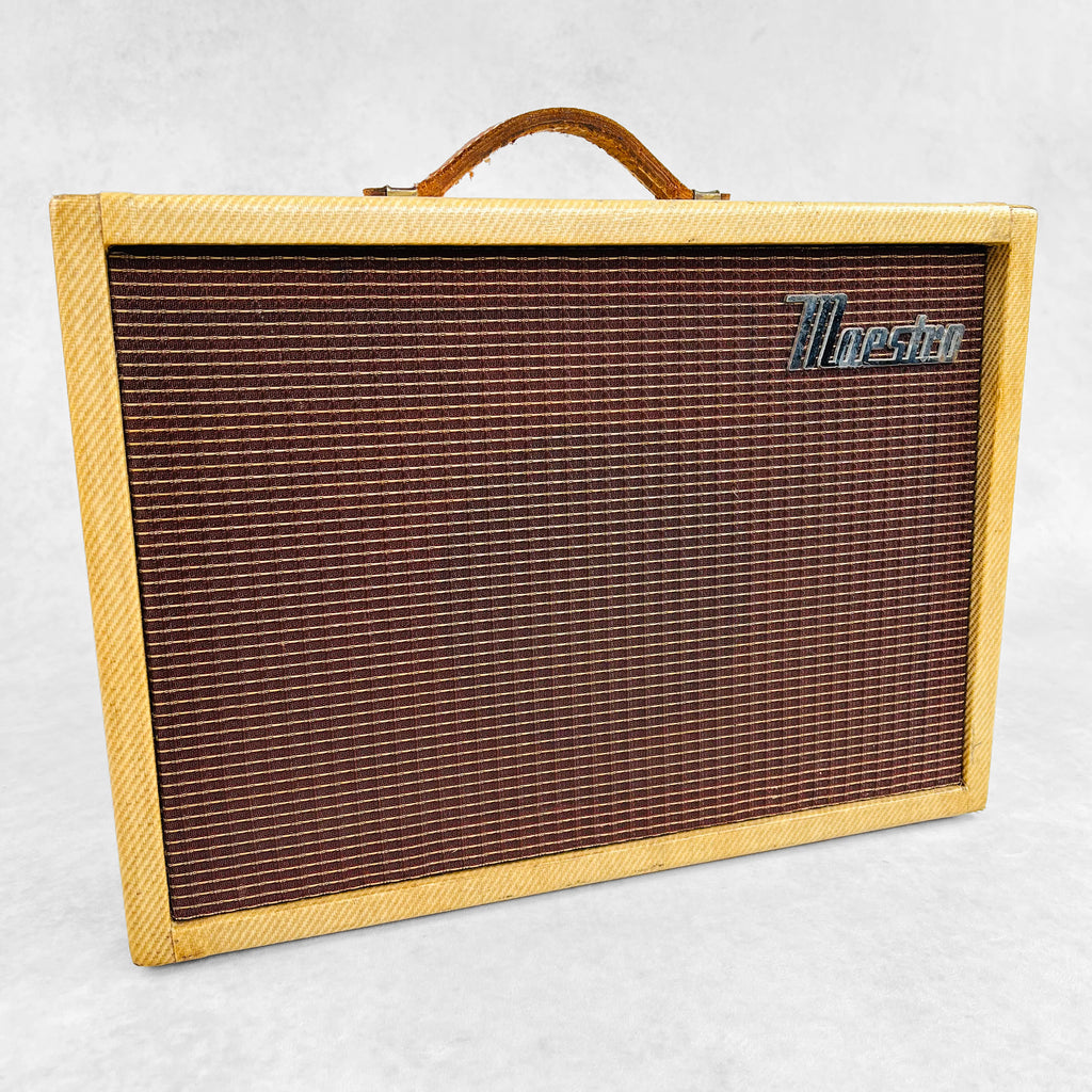 Maestro Reverb-Echo GA-1RT 1x8" Combo Vintage Guitar Amplifier 1960s - Tweed - 1