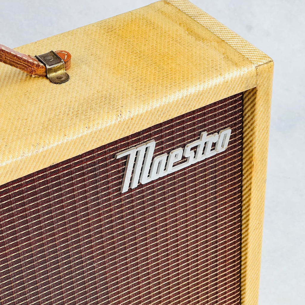 Maestro Reverb-Echo GA-1RT 1x8" Combo Vintage Guitar Amplifier 1960s - Tweed - 4