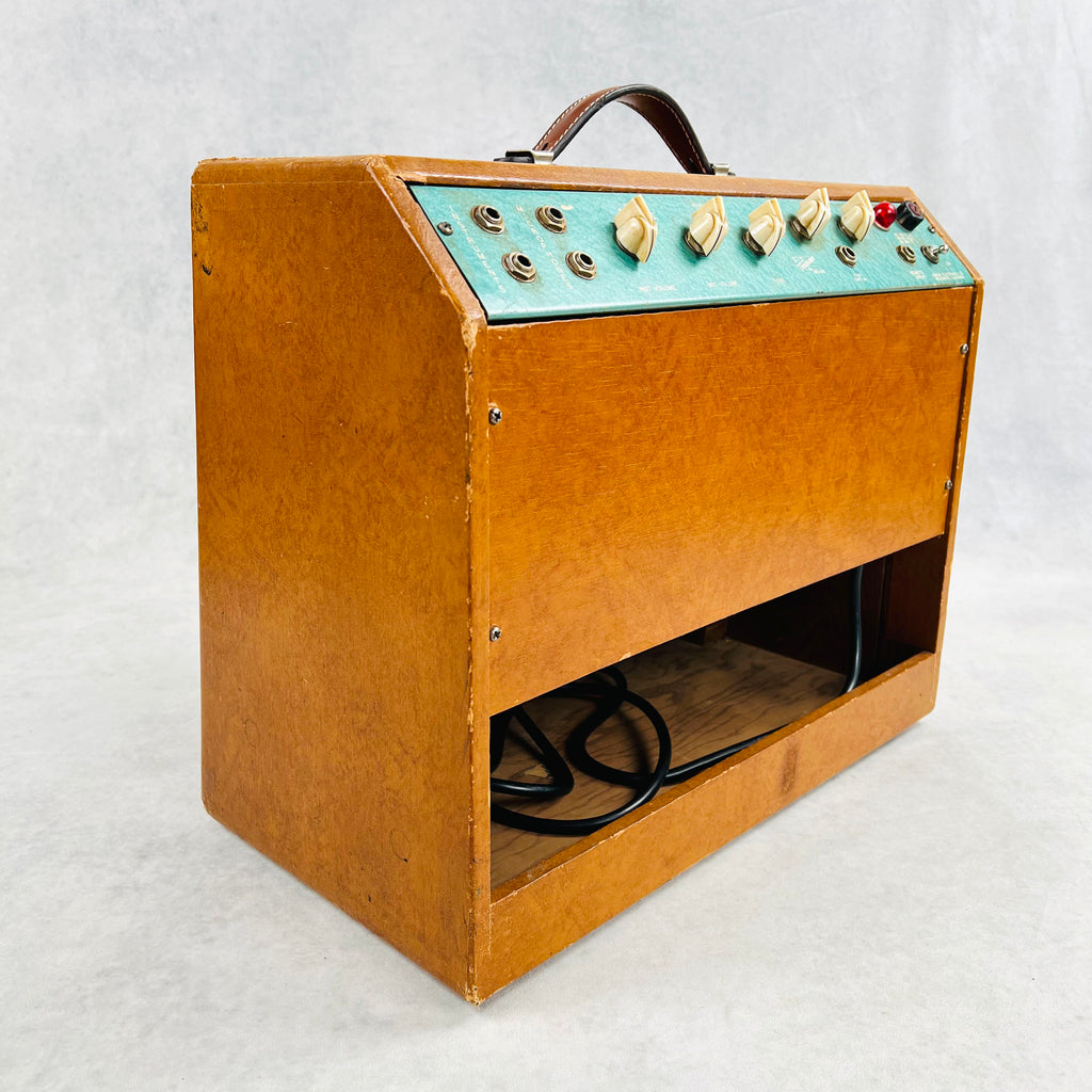 Magnatone Troubadour Deluxe Model 113 1x12" Combo Amplifier 1959 - Brown - 6