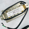 Manlius Humbucker Pickup Set - Zebra - 3