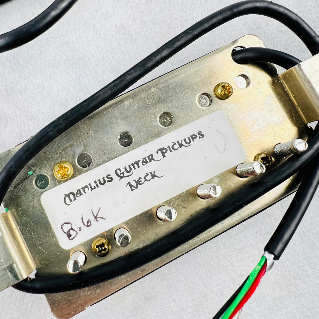 Manlius Humbucker Pickup Set - Zebra - 4