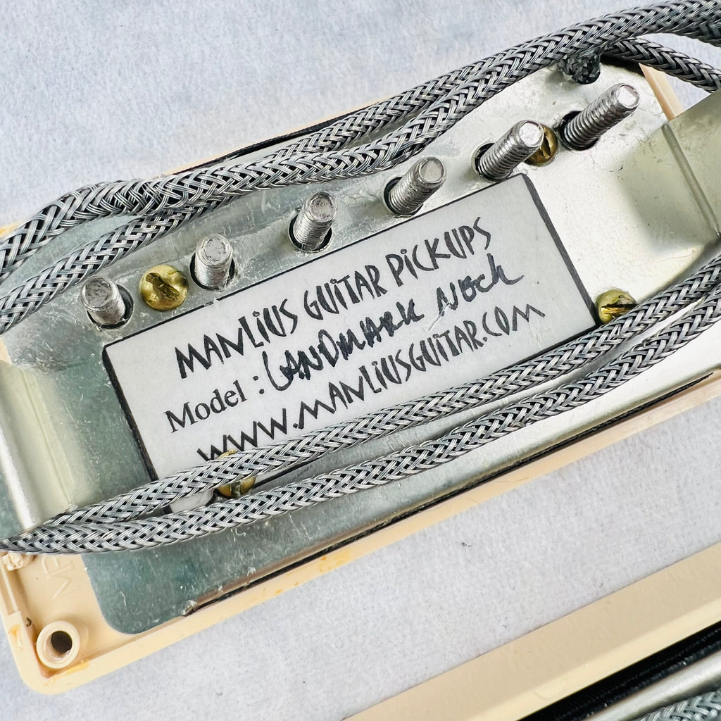 Manlius Landmark Humbucker Pickup Set - Cream - 4