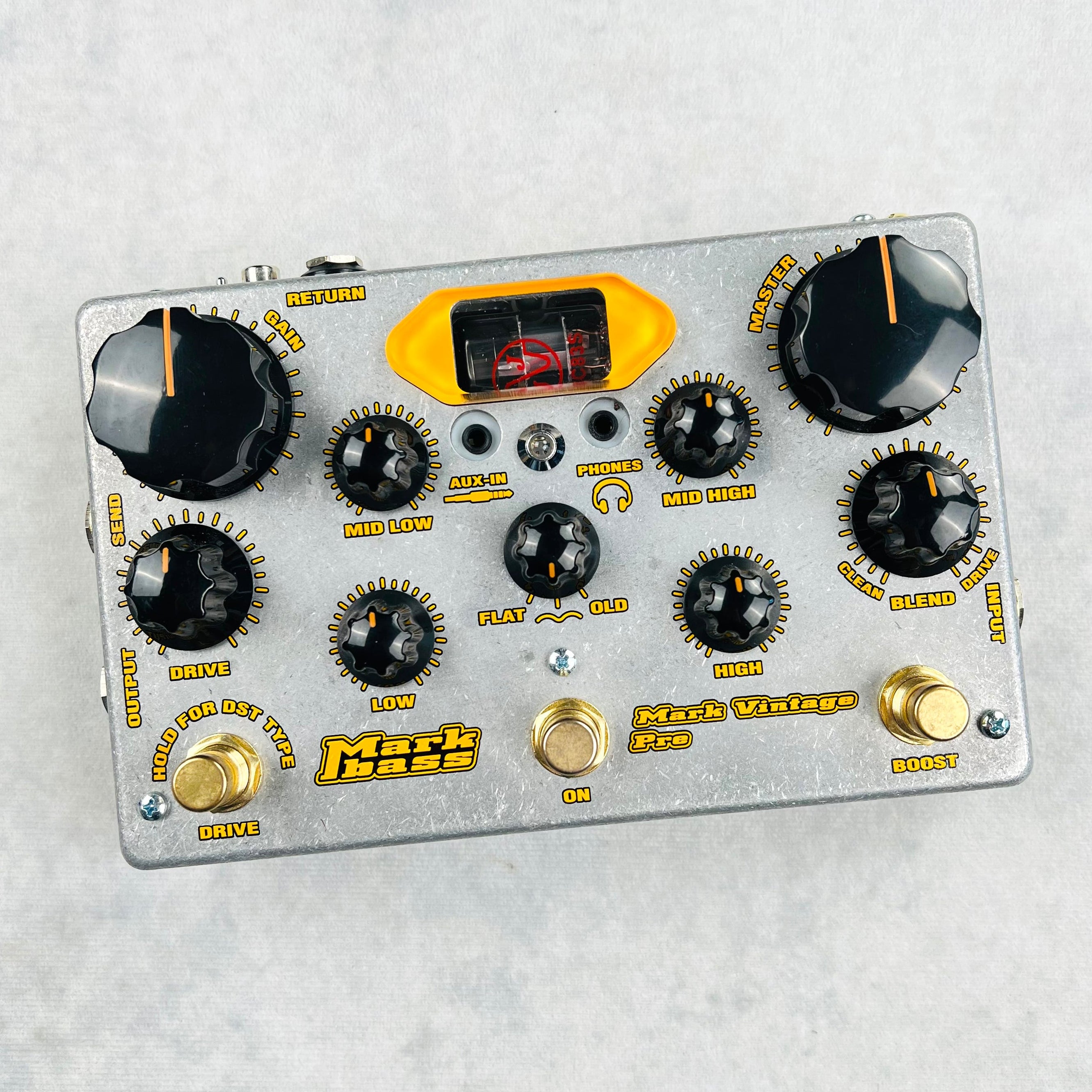asas pedal Markbass Mark Vintage Pre Pedal 2020s - Silver