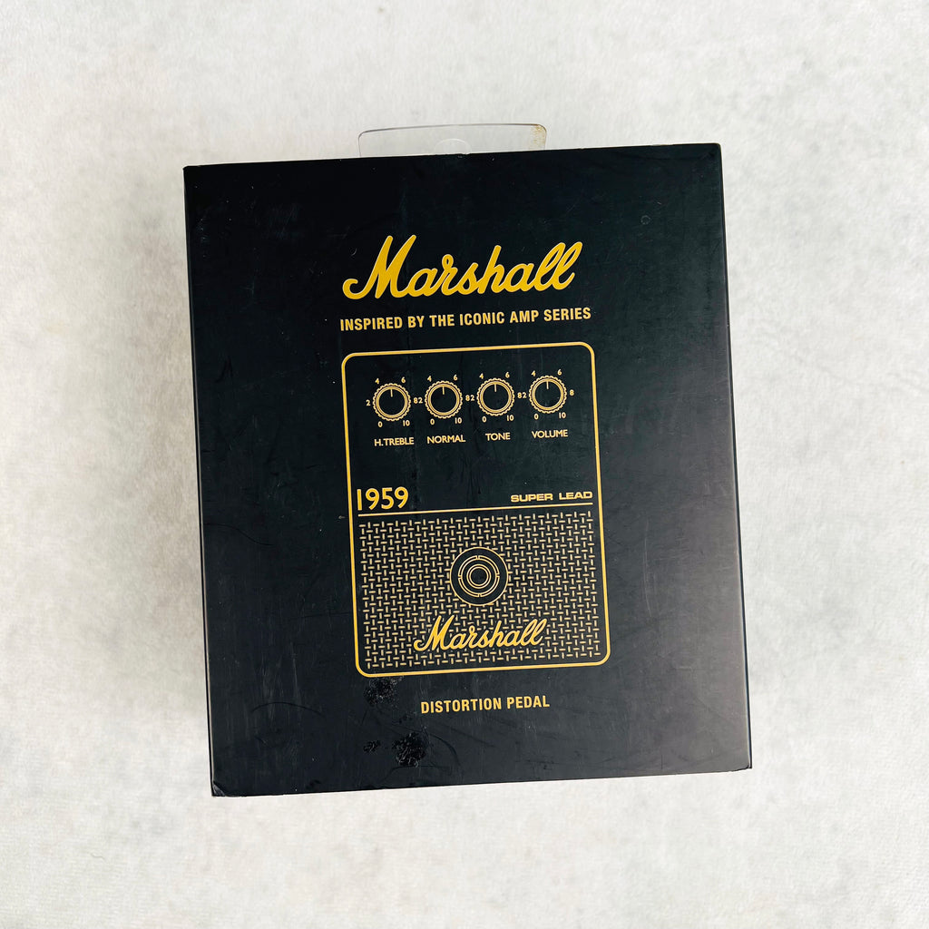 Marshall 1959 Super Lead Overdrive Pedal - Black / Gold - 6