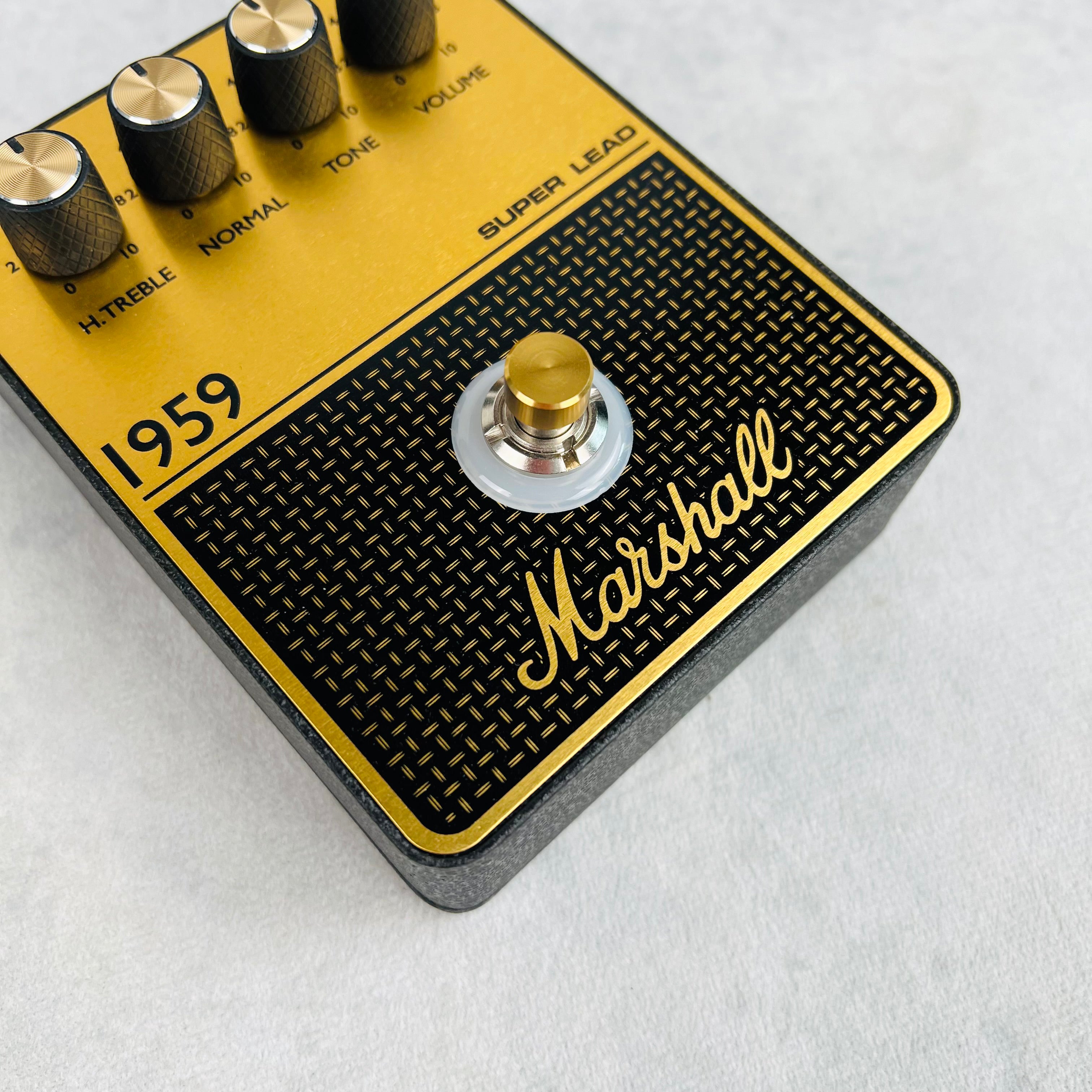 Marshall 1959 Super Lead Overdrive Pedal - Black / Gold | Tone Wolf