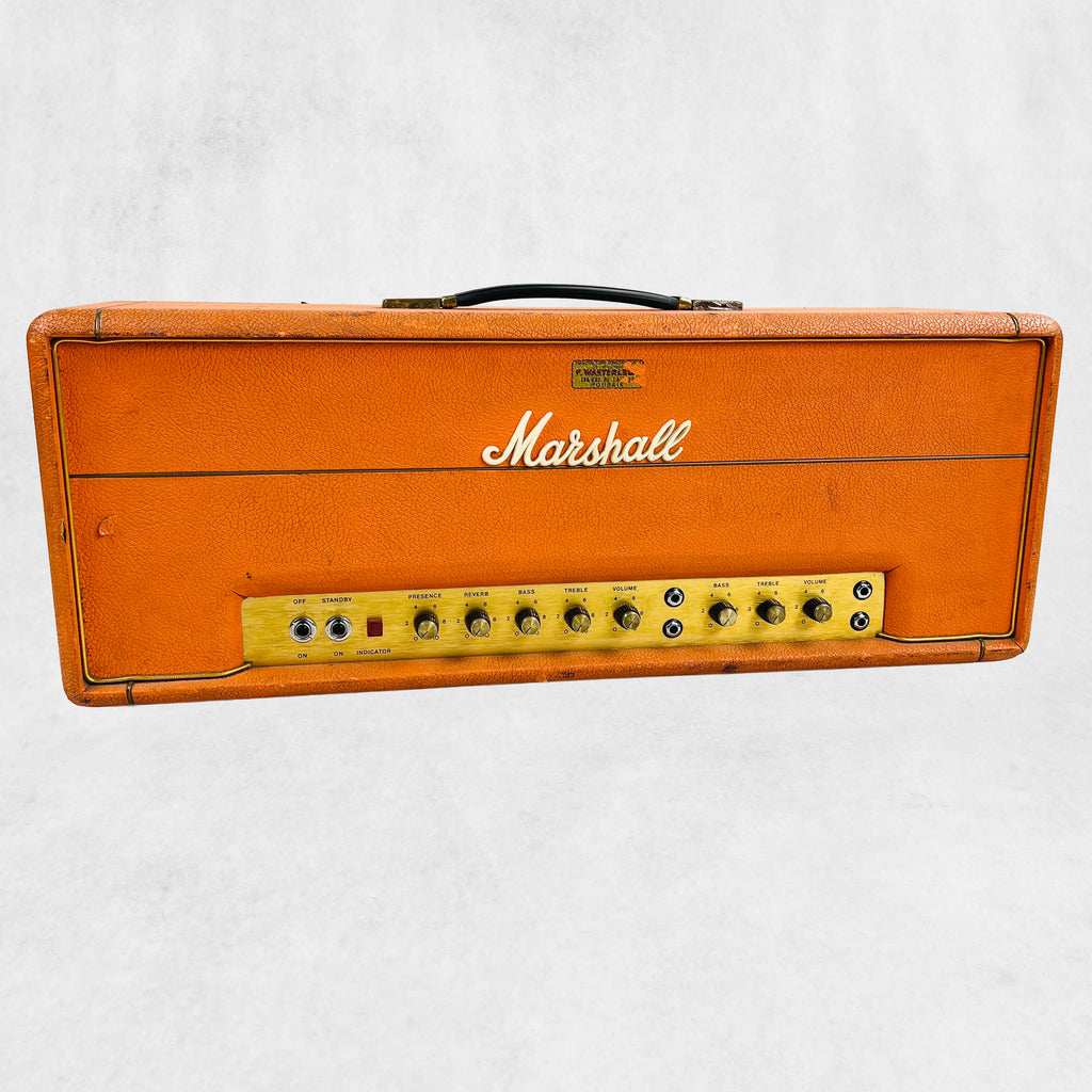 Marshall Artiste 50w Amplifier Head 1972 - Orange - 1