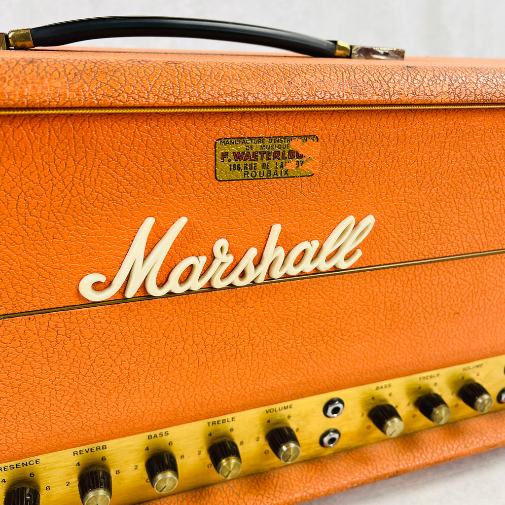 Marshall Artiste 50w Amplifier Head 1972 - Orange - 3