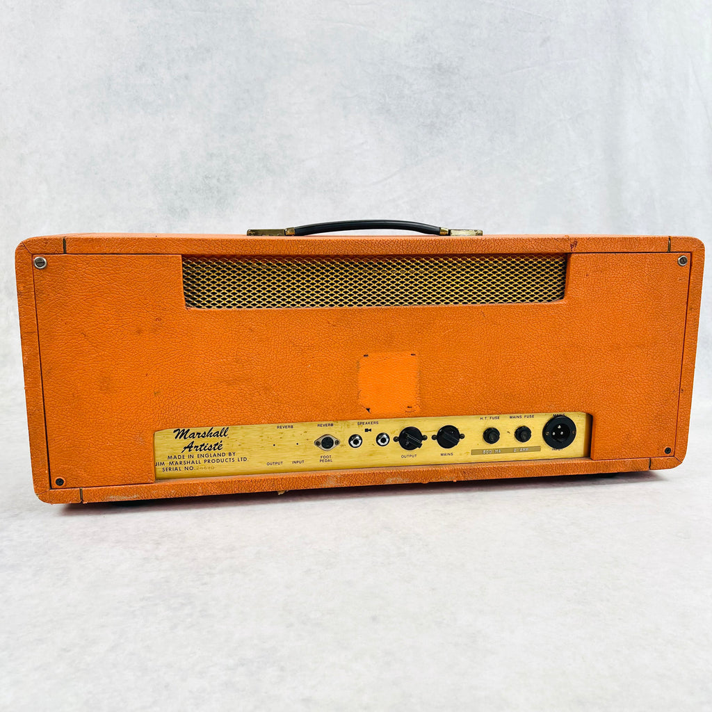 Marshall Artiste 50w Amplifier Head 1972 - Orange - 9