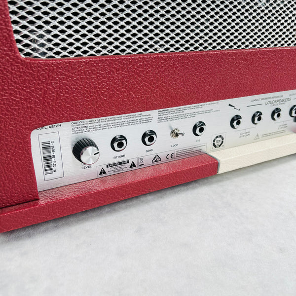 Marshall Astoria Custom AST2H 30w Head & 1x12" Cabinet Half Stack 2016 - Red - 7