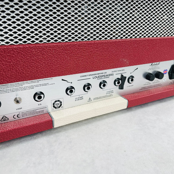 Marshall Astoria Custom AST2H 30w Head & 1x12" Cabinet Half Stack 2016 - Red - 8