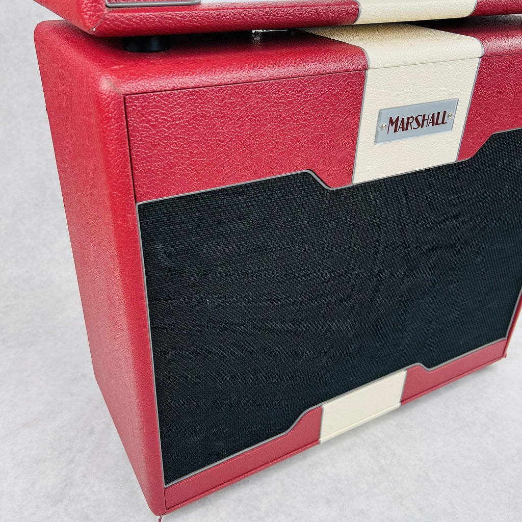 Marshall Astoria Custom AST2H 30w Head & 1x12" Cabinet Half Stack 2016 - Red - 10