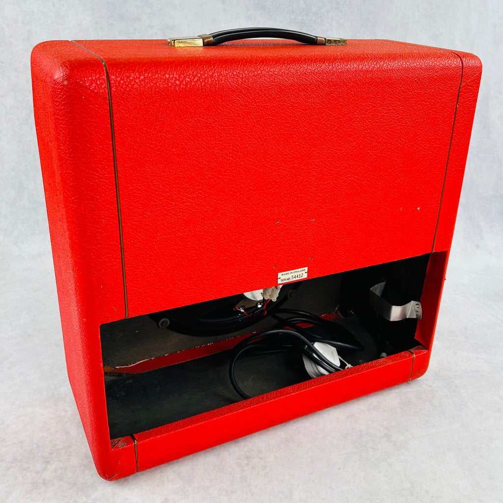 Marshall Mercury 2060 1x12" Combo Amplifier 240v 1972 - Red - 11
