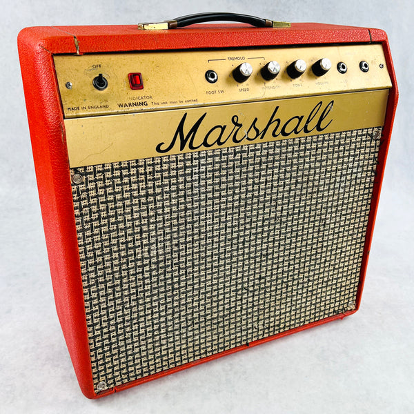 Marshall Mercury 2060 1x12" Combo Amplifier 240v 1972 - Red - 1