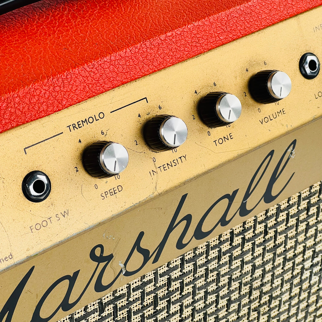 Marshall Mercury 2060 1x12" Combo Amplifier 240v 1972 - Red - 6
