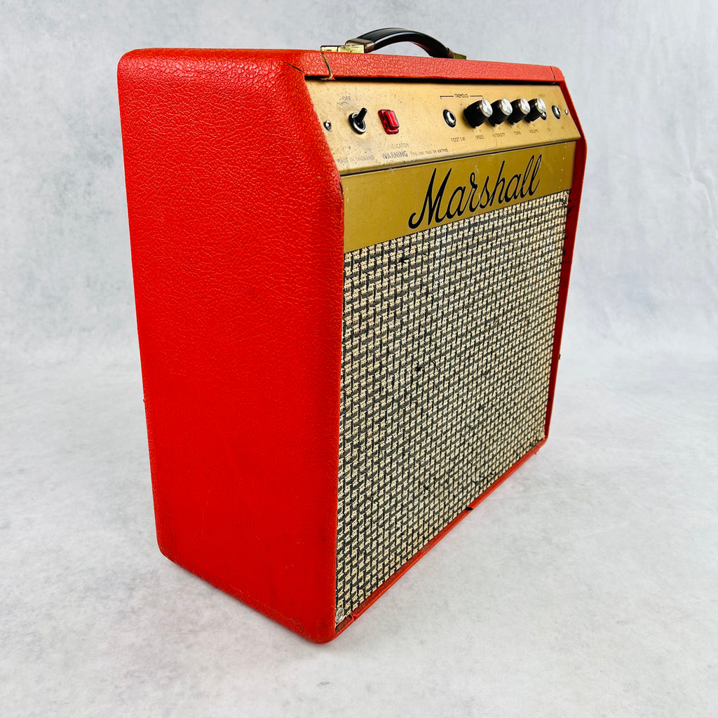 Marshall Mercury 2060 1x12" Combo Amplifier 240v 1972 - Red - 9