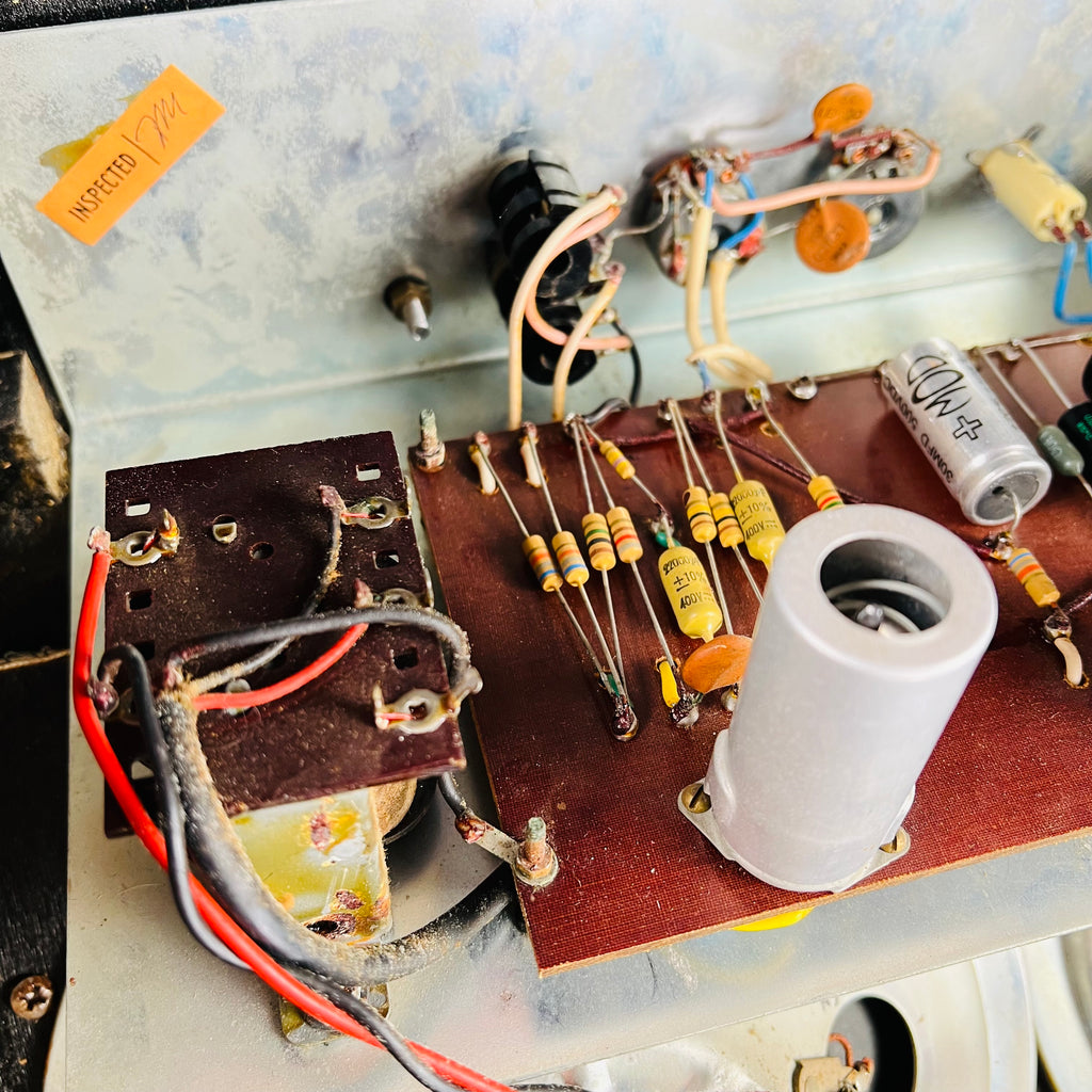 Vintage Marshall Capri 2x8" Combo Tube Amplifier 1966 - Red - 15