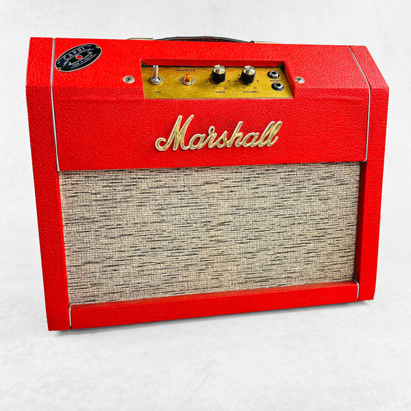 Vintage Marshall Capri 2x8" Combo Tube Amplifier 1966 - Red - 1