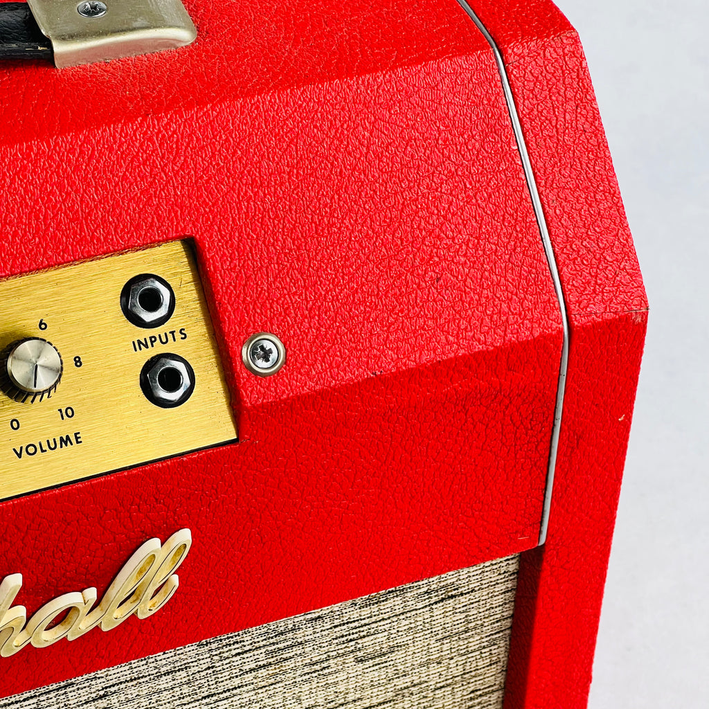 Vintage Marshall Capri 2x8" Combo Tube Amplifier 1966 - Red - 4