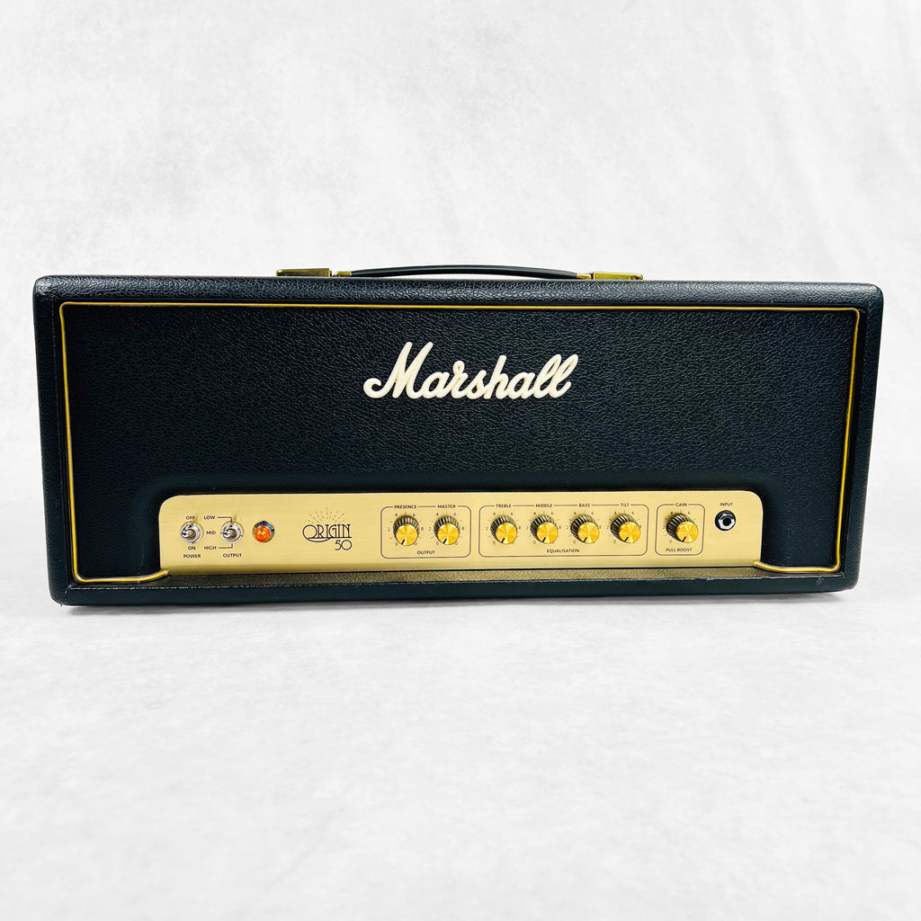 Marshall ORI50H Origin 50 Watt Tube Amplifier Head 2021 - Black - 1