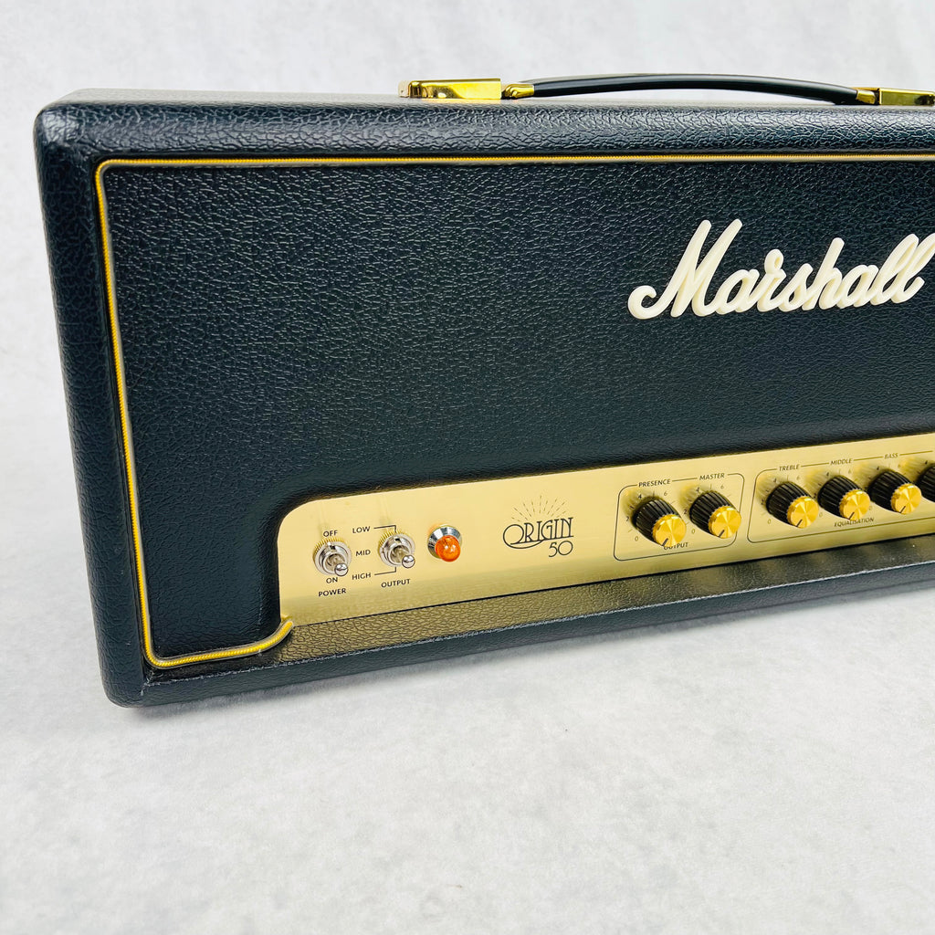 Marshall ORI50H Origin 50 Watt Tube Amplifier Head 2021 - Black - 3