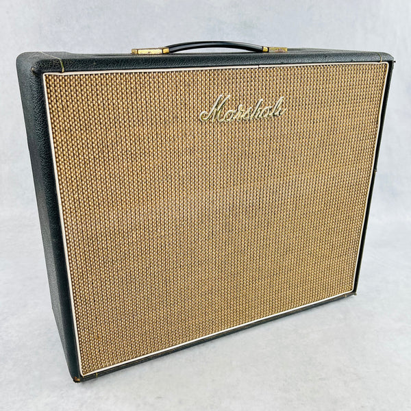 Marshall Popular 1930 2x10" Combo Amplifier 240v 1970s - Black - 1b