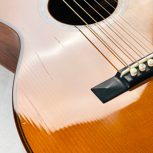 Martin Custom Shop 0-28 Carpathian Spruce & Amazon Rosewood 12-Fret 2010 - Natural - 9