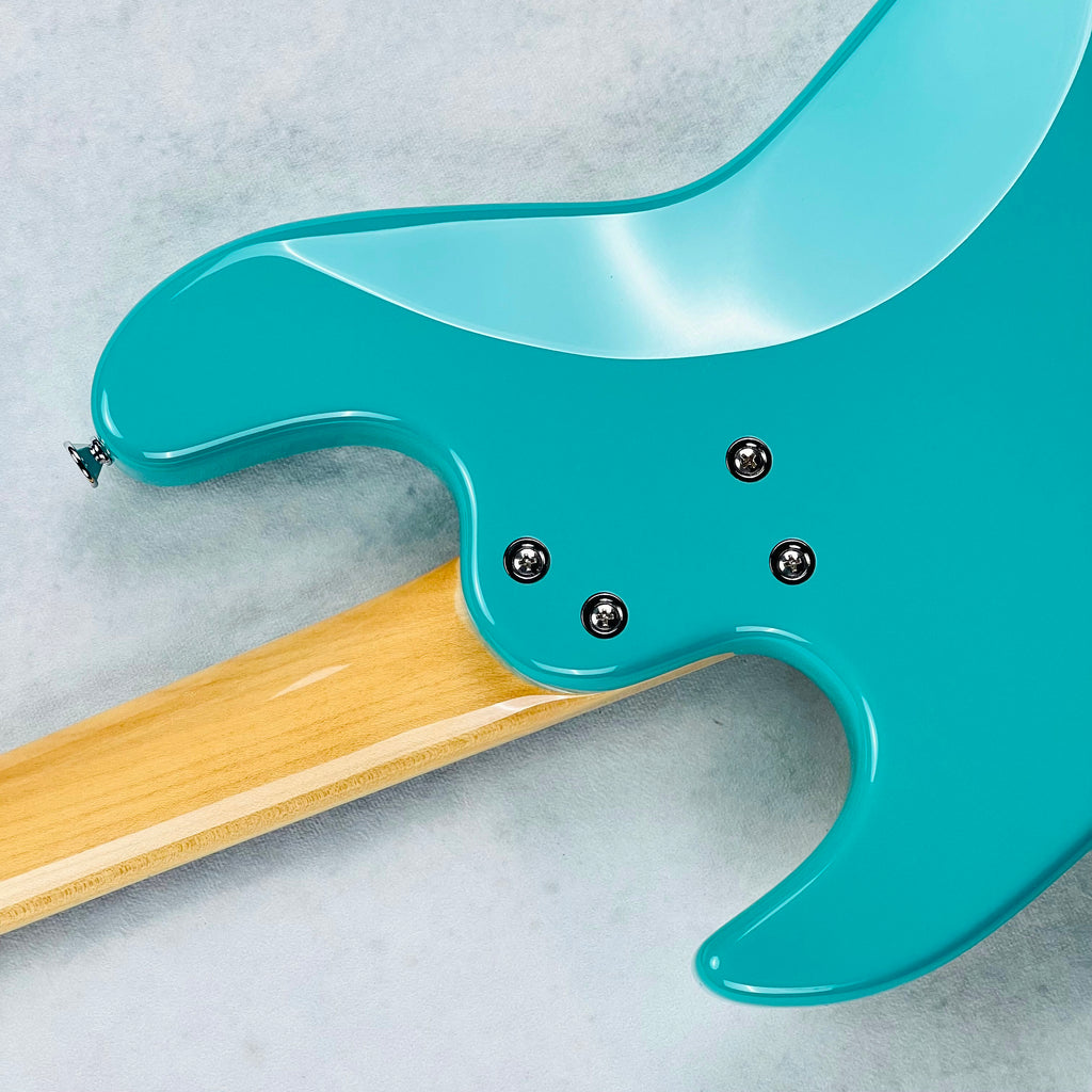 Maruszczyk Elwood 4p 32" J-Retro Preamp 2023 - Turquoise - 13