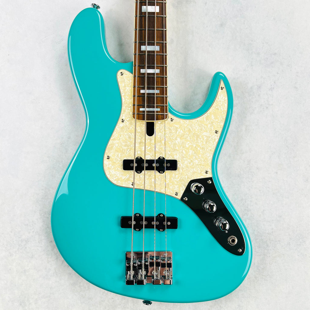 Maruszczyk Elwood 4p 32" J-Retro Preamp 2023 - Turquoise - 1