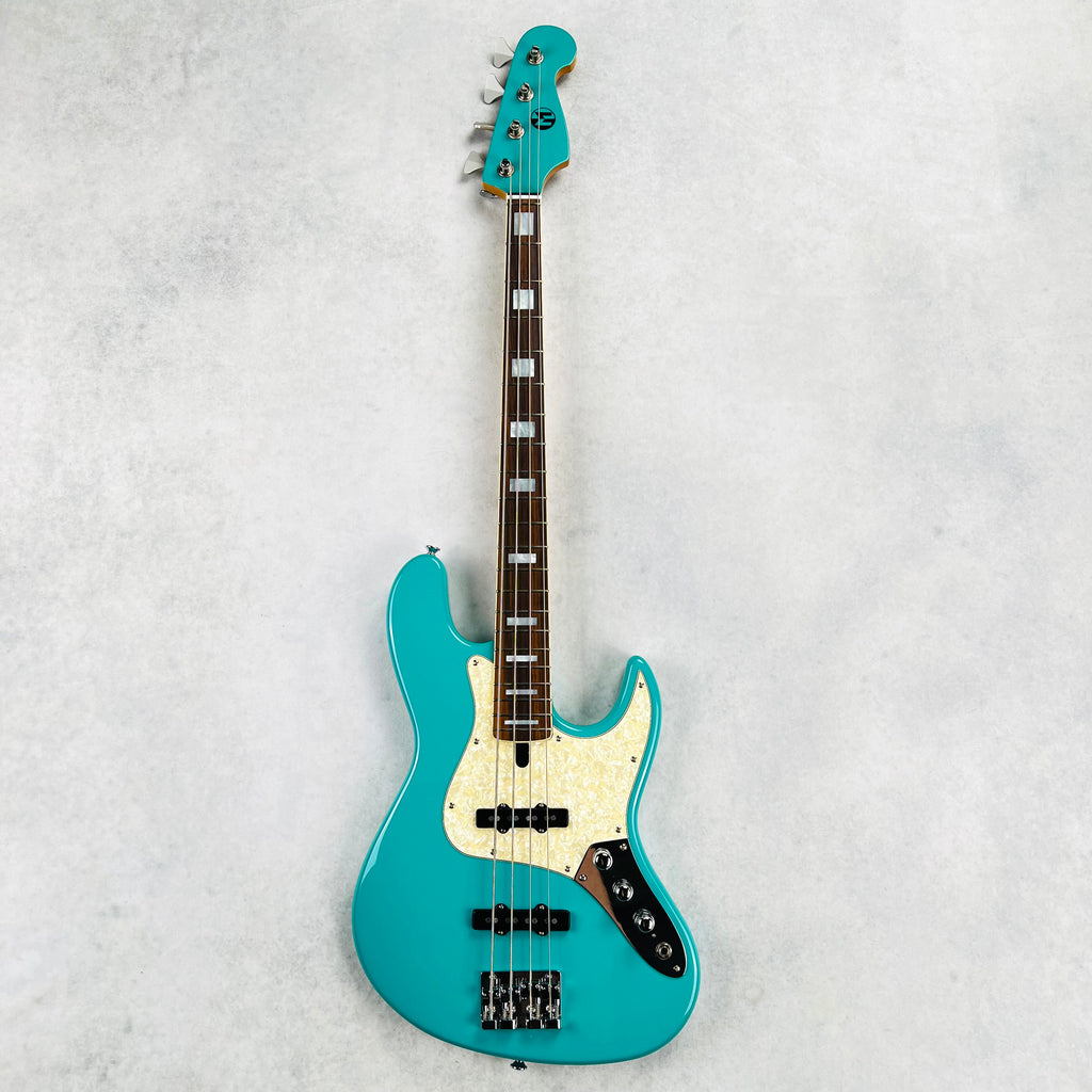 Maruszczyk Elwood 4p 32" J-Retro Preamp 2023 - Turquoise - 2