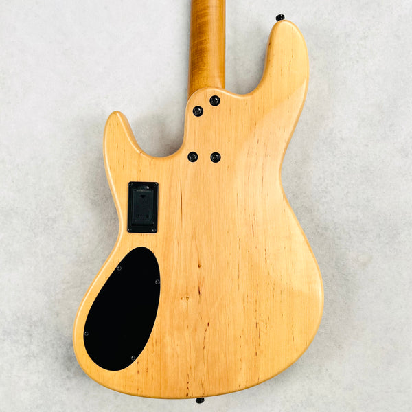 Maruszczyk Elwood L 4A Cocobolo Top 4-String Bass 2024 - Natural - 11