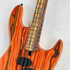 Maruszczyk Elwood L 4A Cocobolo Top 4-String Bass 2024 - Natural - 3