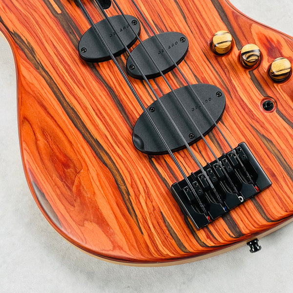 Maruszczyk Elwood L 4A Cocobolo Top 4-String Bass 2024 - Natural - 4
