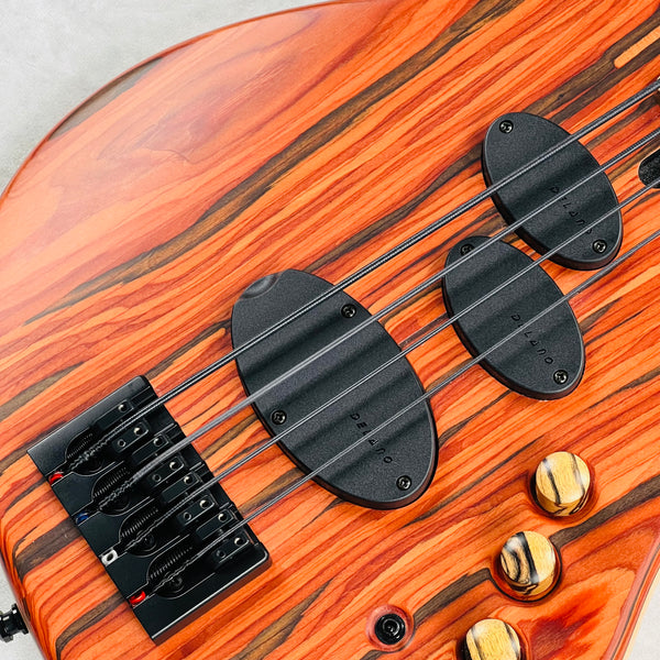 Maruszczyk Elwood L 4A Cocobolo Top 4-String Bass 2024 - Natural - 7