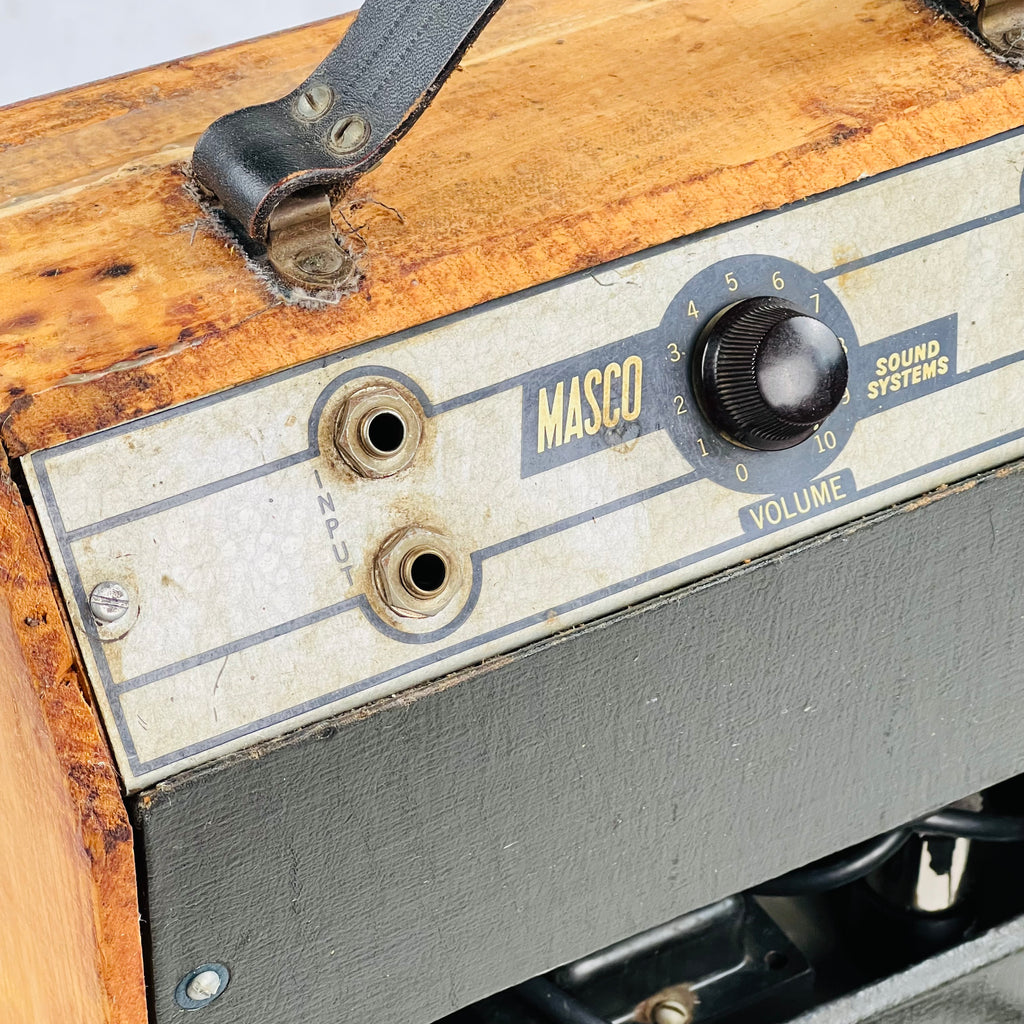 Masco Sound Systems MAP-105N 5w 1x8" Combo Amplifier 1949 - Natural - 10