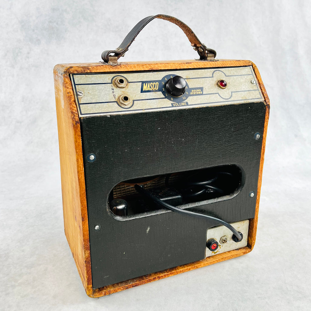 Masco Sound Systems MAP-105N 5w 1x8" Combo Amplifier 1949 - Natural - 9