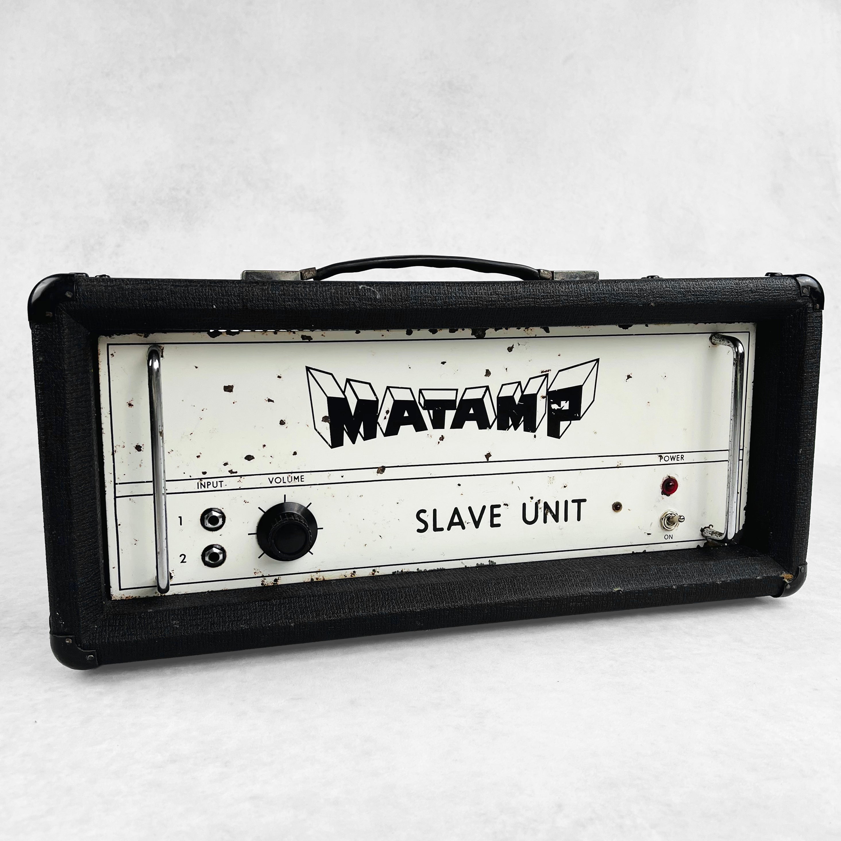 Matamp Slave Unit OR SL100 Amplifier Head 1970s - Black | Tone Wolf
