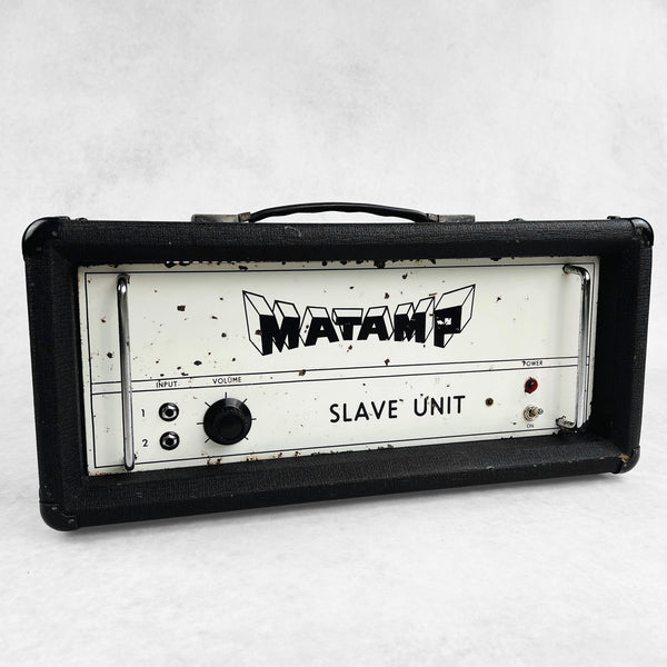 Matamp Slave Unit OR SL100 Vintage Guitar Amplifier Head 1970s - Black - 1