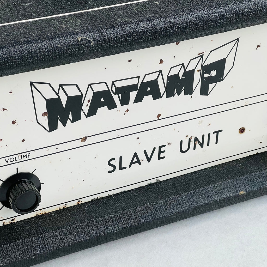 Matamp Slave Unit OR SL100 Vintage Guitar Amplifier Head 1970s - Black - 4