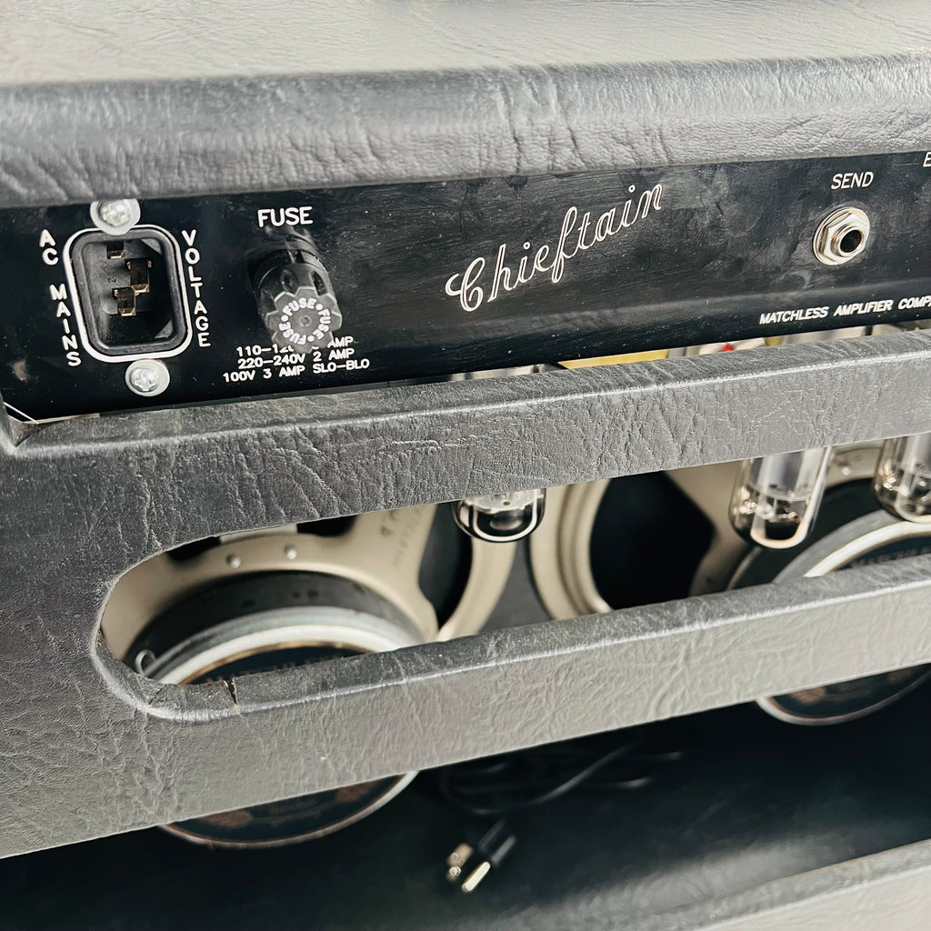 Matchless Chieftain 40w 2x12" Combo Amplifier 1997 - Black - 13