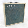 Maxim Vintage 1x8" 240v Tube Combo Amp 1960s - White - 1