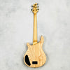 Mensinger Joker B 5P Ash Fretless 5-String Bass 2023 - Natural - 10